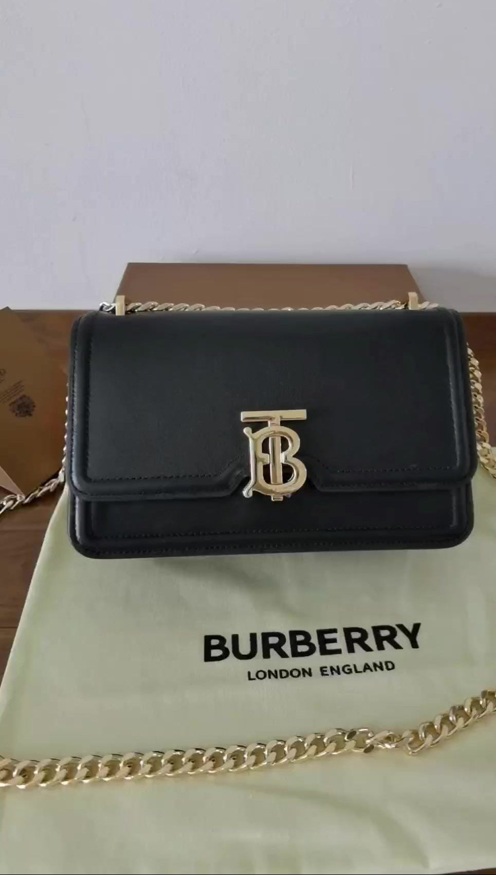 Crossbody England TB bags Genuine leather women