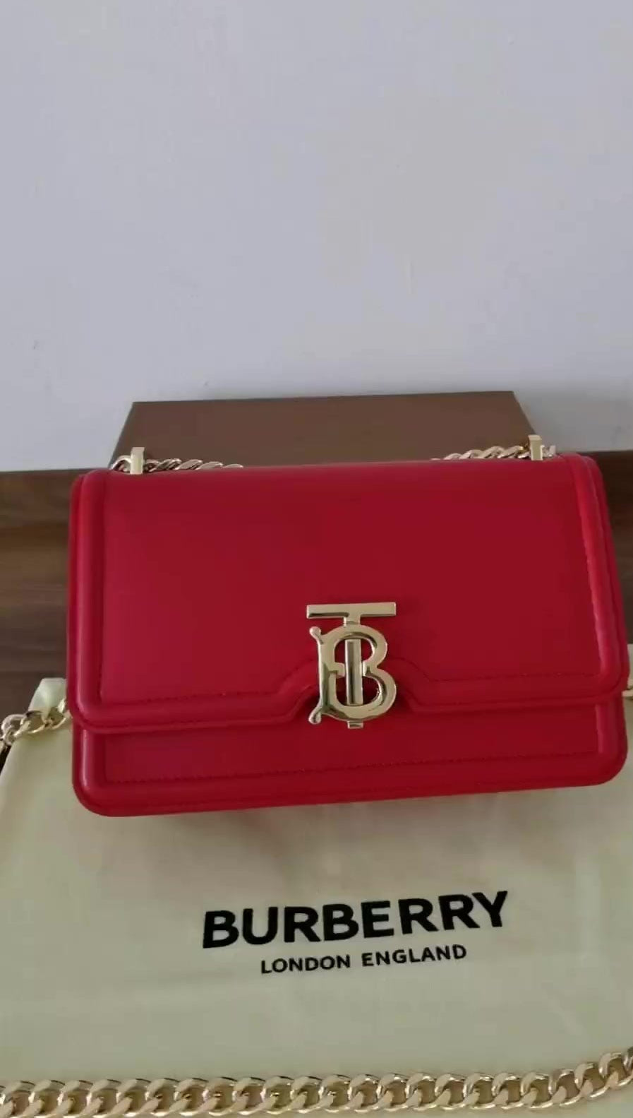 Crossbody England TB bags Genuine leather women