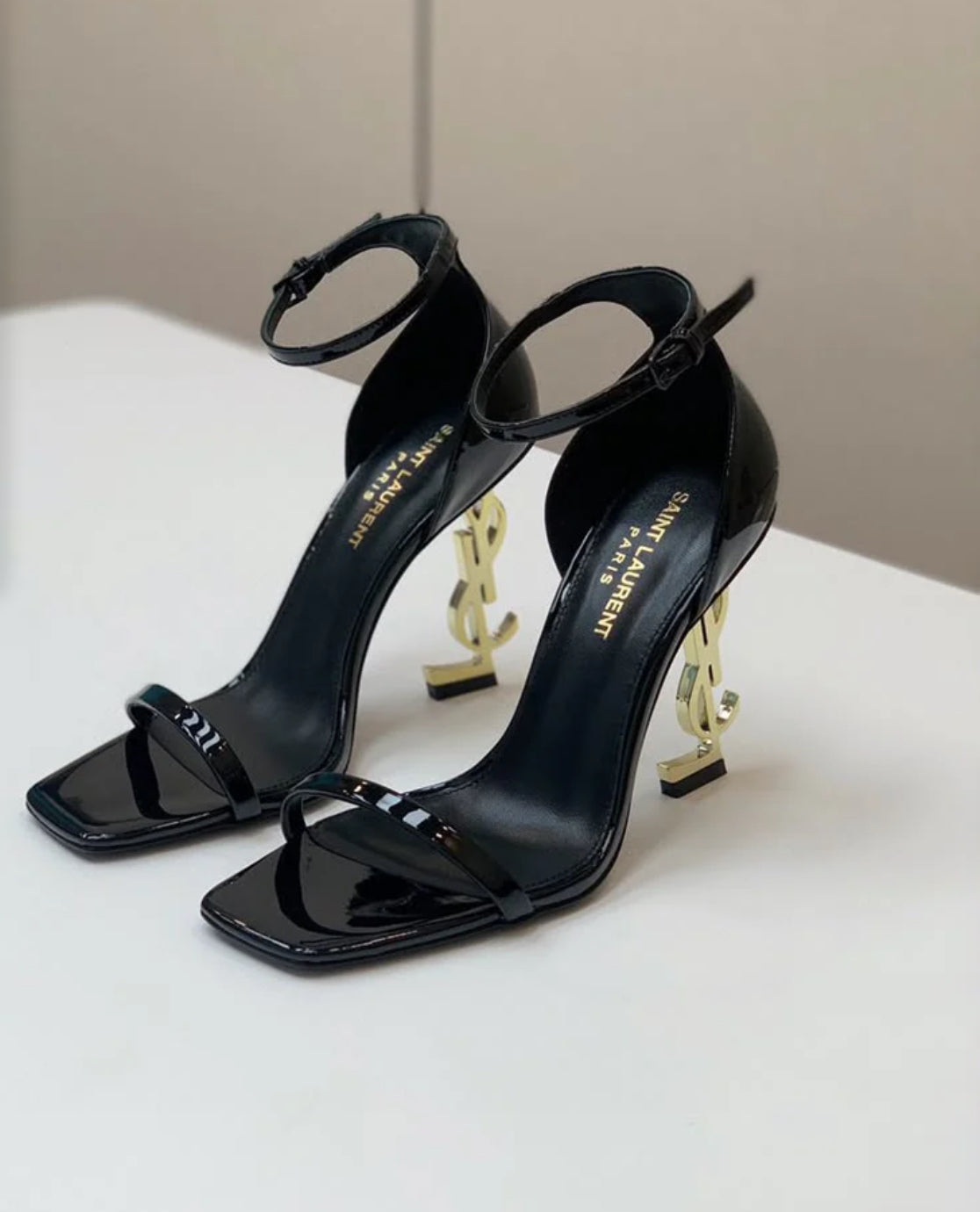 Iconic Gold Heel Sandals