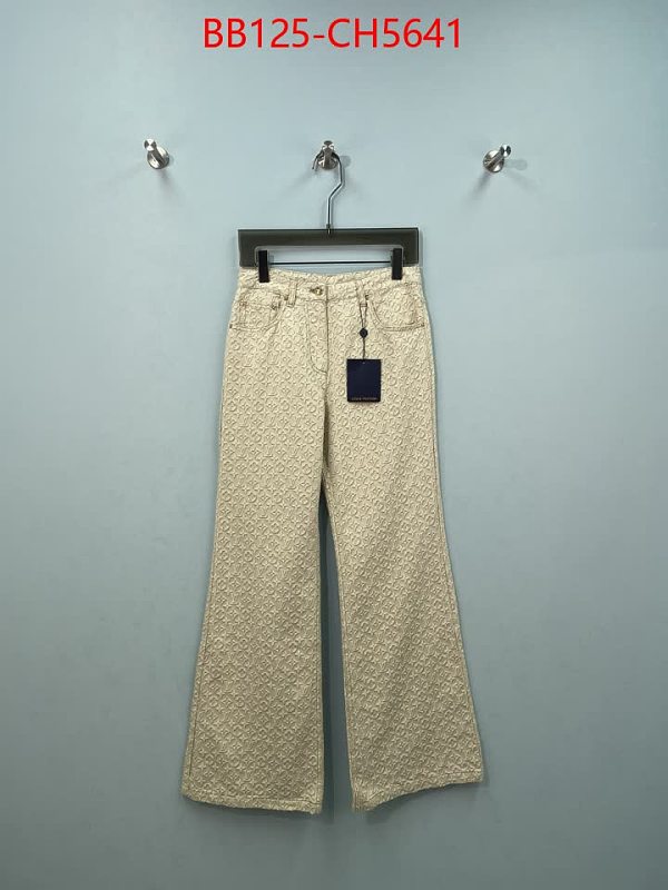 PREMIUM MONOGRAM PATTERN STRAIGHT-LEG PANTS