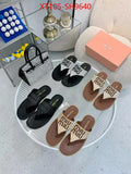 Elegant Flat Slides With Signature Pattern womens shoes