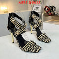CHIC PATTERNED ANKLE STRAP  WOMEN´S SHOES