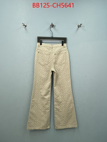 PREMIUM MONOGRAM PATTERN STRAIGHT-LEG PANTS