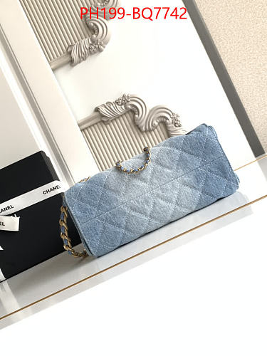 LUXURY DENIM BUCKET BAG -TOP QUALITY  (20*22*12´5)