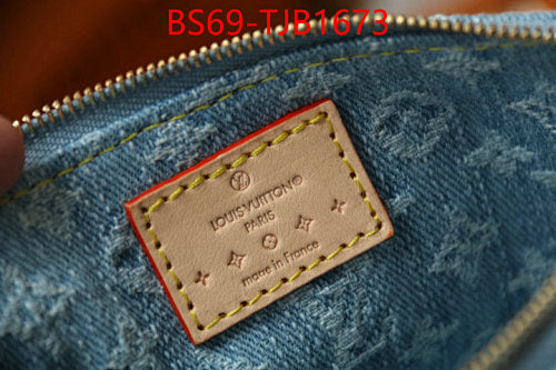 LUXURY  DENIM CHAIN BAG-DENIM+GENUINE LEATHER 9´5*4´5