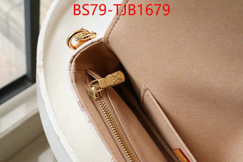LUXURY MONOGRAM CHAIN SHOULDER BAG-COATED CANVA+GENUINE LEATHER
