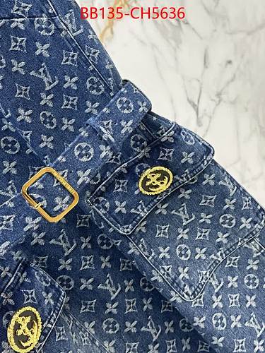 MONOGRAM DENIM DRESS CLOTHING WOMEN