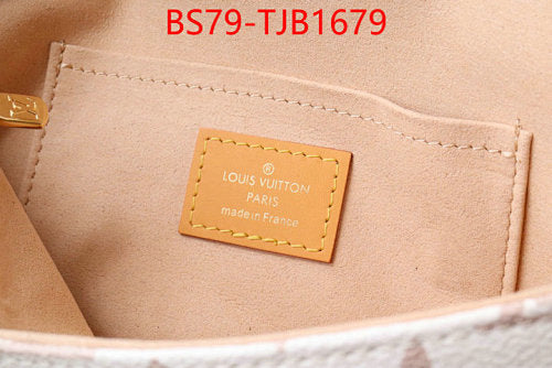 LUXURY MONOGRAM CHAIN SHOULDER BAG-COATED CANVA+GENUINE LEATHER